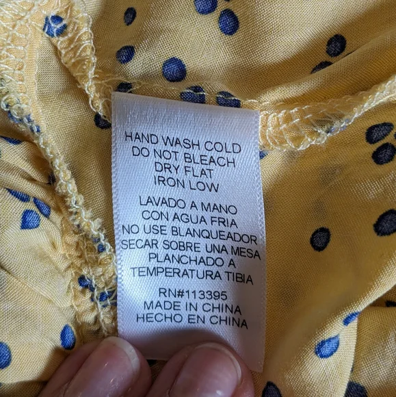 Cropped yellow top - Picture 7 of 7